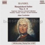 Harpsichord Suites Nos. 6 - 8 (Naxos Audio CD)