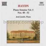 Piano Sonatas Nos. 48-52 (Naxos Audio CD)