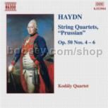 String Quartets Op. 50, Nos. 4 - 6, 'Prussian' (Naxos Audio CD)