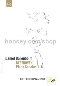 Daniel Barenboim plays complete Piano Sonatas: Nos. 1-6 Volume 1 (Euroarts DVD)