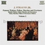 Waltzes/Polkas/Marches & Overtures vol.2 (Naxos Audio CD)