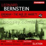Symphony No.1 "Jeremiah"/Symphony No.2 "The Age of Anxiety"/Divertimento (Chandos Audio CD)