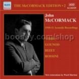 McCormack Edition vol.2: The Acoustic Recordings (1910-1911) (Naxos Audio CD)