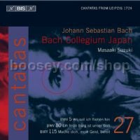 Cantatas vol.27 (BIS Audio CD)