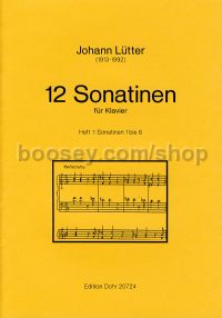 12 Sonatinas Vol. 1 - Piano