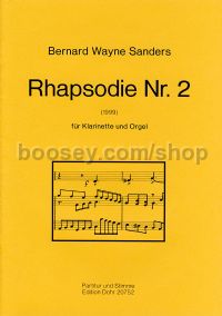 Rhapsody No. 2 - Clarinet & Organ