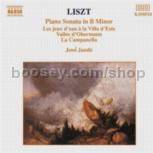 Piano Sonata in B minor Etc. (Naxos Audio CD)