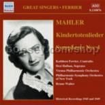 Kindertotenlieder/Symphony No.4 in G major (Naxos Audio CD - Historical)