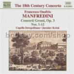 Concerti Grossi Op. 3, Nos. 1-12 (Naxos Audio CD)