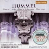 Mass in D major/Mass in B flat major/Alma virgo (Mass Edition No2) (Chandos Audio CD)