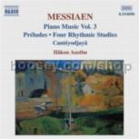 Preludes/4 Rhythmic Studies/Canteyodjaya (Naxos Audio CD)