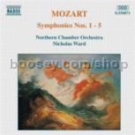 Symphonies Nos. 1 - 5 (Naxos Audio CD)
