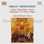 Organ Meditation (Naxos Audio CD)