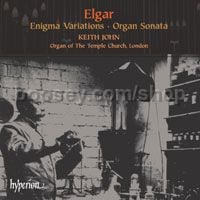 Music for Organ: Organ Sonata & Enigma Variations Op 36 (arr. organ) (Hyperion Audio CD)
