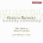 Works for Violin and Piano: Sonatas/Oberek/Partita/Two Capriccios (Chandos Audio CD)