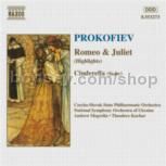 Romeo & Juliet Op 64 - Suites Nos. 1, 2 & 3/Cinderella Suite No.1 Op 107 (Naxos Audio CD)