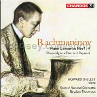 Rhapsody on a Theme of Paganini/Piano Concertos 1-4 (Chandos Audio CD)