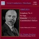 Symphony No.4/En Saga/Finlandia/Scenes historiques I/The Bard/Lemminkainen Suite (Naxos Audio CD)