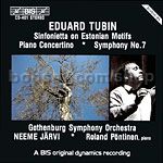Symphony No.7/Concertino for Piano and Orchestra/Sinfonietta on Estonian Motifs (BIS Audio CD)