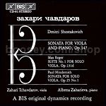 (Un)accompanied Viola: music for viola (BIS Audio CD)