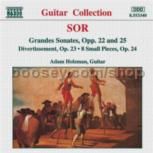 Grande Sonates, Opp. 22 & 25/Divertissement, Op. 23 (Naxos Audio CD)