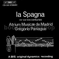 la Spagna - XV-XVI-XVII centuries (BIS Audio CD)