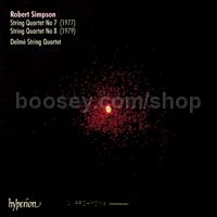 String Quartets 7&8 (Hyperion Audio CD)