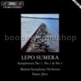 Symphonies No1, No2 & No3 (BIS Audio CD)