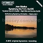 Symphony No.7/Incidental music to Kuolema/Night-ride & Sunrise (BIS Audio CD)