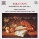 Sonatas (6) for Two Flutes without Bass (Naxos Audio CD)