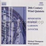 20th Century Wind Quintets (Naxos Audio CD)