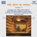 Best of Opera vol.3 (Naxos Audio CD)