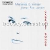 Cabaret Songs with Malena Ernman (BIS Audio CD)