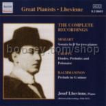 Complete Recordings of Josef Lhevinne, (1920-1937) (Naxos Audio CD)