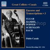 Encores & Transcriptions vol.3/Complete Acoustic Recordings Part 1 (Naxos Audio CD)