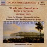 Italian Popular Songs vol.1 (Naxos Audio CD)