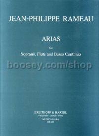 Arias For Soprano Fl. & Continuo