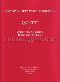 Quintet Op. 87 (Score & Parts)