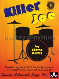 Killer Joe Drum Styles Book & CD (Jamey Aebersold Jazz Play-along)