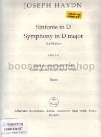 Symphony No.6 Le Matin Dmaj Wind Set