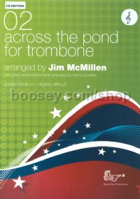Across the Pond for Trombone 02 - Treble Clef (Book & CD)