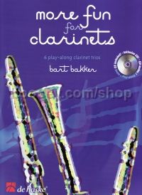 More Fun For Clarinets trios (Book & CD)