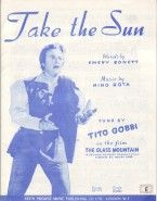 Take The Sun - (Piano, Vocal, Guitar)