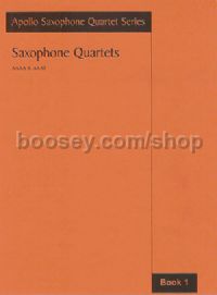 Saxophone Quartets Book 1 Sax Quartet