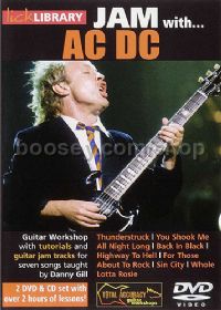 Jam With AC/DC lick Library 2 DVD/cd