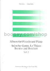 Album for Piccolo & Piano, Vol. 2