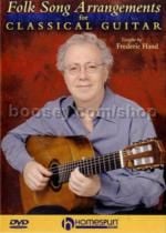Folk Song Arrangements For Classical Guitar DVD