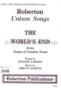 The World's End for unison voices