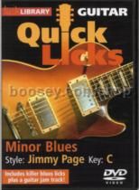 Quick Licks Larry Carlton Minor Blues (key: C) (DVD)