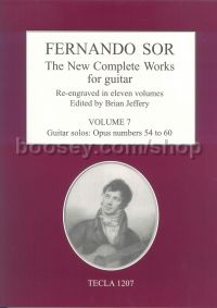New Complete Works vol.7 Op. 54-60 Guitar